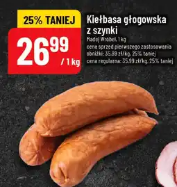 Polomarket Kiełbasa głogowska z szynki Madej Wróbel oferta