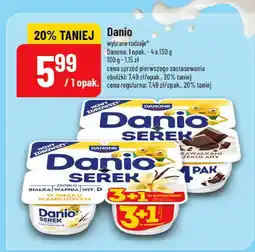 Polomarket Serek Danio wybrane rodzaje Danone 4x130g oferta
