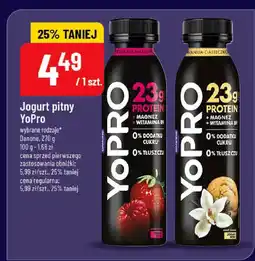 Polomarket Jogurt pitny YoPro Danone wybrane rodzaje 270g oferta