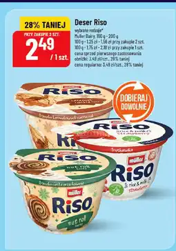 Polomarket Deser Riso Muller Dairy wybrane rodzaje 160g-200g oferta