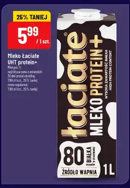 Polomarket Mleko Łaciate UHT protein+ Mlekovita 1l oferta