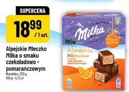 Polomarket Alpejskie Mleczko Milka o smaku czekoladowo-pomarańczowym Mondelez oferta