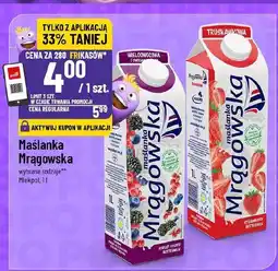 Polomarket Maślanka Mragowska różne rodzaje oferta
