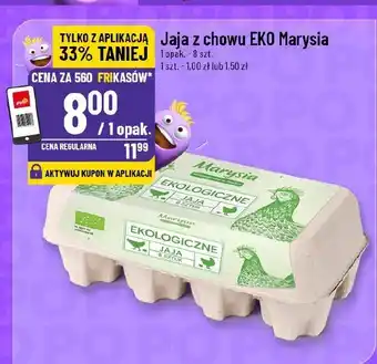 Jaja z chowu EKO Marysia