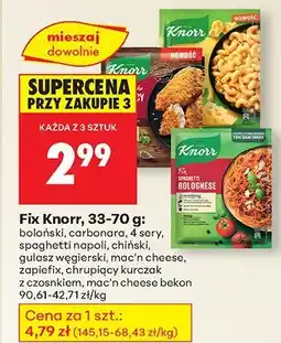 Biedronka Fix boloński Knorr oferta