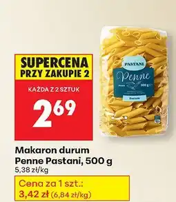 Biedronka Makaron durum Penne 500 g Pastani oferta