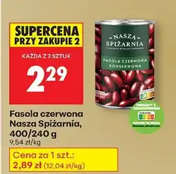 Biedronka Fasola czerwona Nasza Spiżarnia oferta