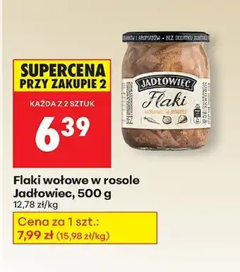 Biedronka Flaki wołowe w rosole Jadłowiec oferta