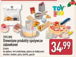 ALDI Drewniane produkty spożywcze zabawkowe oferta