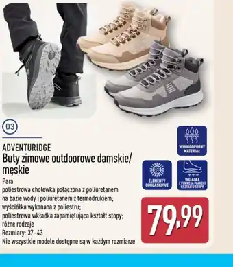 Buty zimowe outdoorowe