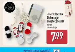 ALDI HOME CREATION Dekoracje świąteczne DIY oferta