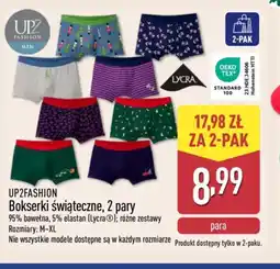 ALDI Bokserki świąteczne oferta