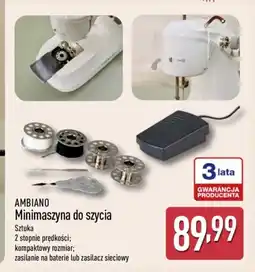 ALDI AMBIANO Minimaszyna do szycia oferta