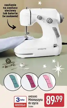 ALDI AMBIANO Minimaszyna do szycia oferta