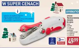 ALDI AMBIANO Ręczna przenośna maszyna do szycia oferta