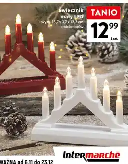 Intermarche Swiecznik mały LED oferta