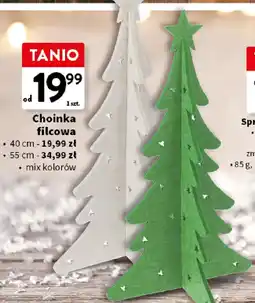 Intermarche Choinka filcowa oferta
