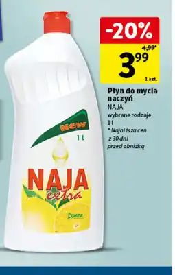 Intermarche Płyn do mycia naczyń NAJA oferta