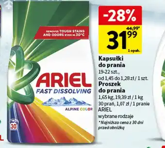 Kapsułki do prania / Proszek do prania Ariel