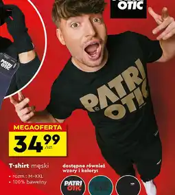 Biedronka T-shirt męski oferta