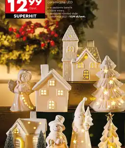 Biedronka Dekoracja ceramiczna LED oferta