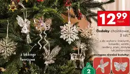 Biedronka Ozdoby choinkowe oferta