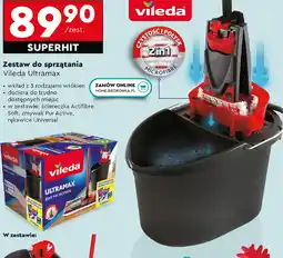 Biedronka Zestaw do sprzątania Vileda Ultramax oferta