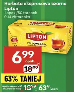 Delikatesy Centrum Herbata ekspresowa czarna Lipton oferta