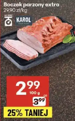 Delikatesy Centrum Boczek parzony extra Karol oferta