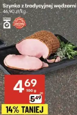 Delikatesy Centrum Szynka z tradycyjnej wędkarni Delikatesy Centrum oferta