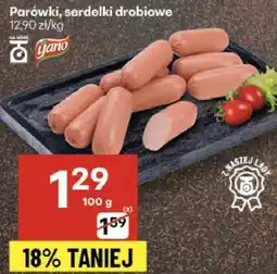 Delikatesy Centrum Parówki serdelki drobiowe Jano oferta