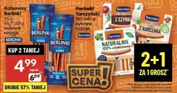 Delikatesy Centrum Kabanosy Berlinki 85 g wybrane rodzaje oferta