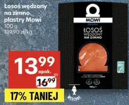 Delikatesy Centrum Łosoś wędzony na zimno plastry Mowi oferta