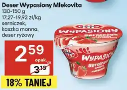 Delikatesy Centrum Deser Wypasiony Mlekovita oferta