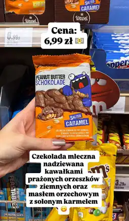 Intermarche Czekolada mleczna Peanut Butter Schokolade Salted Caramel Little Peanut oferta