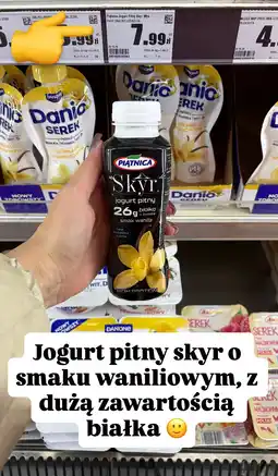 Intermarche Jogurt pitny Piątnica Skyr smak wanilia oferta