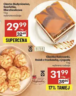 Delikatesy Centrum Ciastka Rożek z jagodą Jagianka 1kg oferta