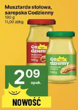 Delikatesy Centrum Musztarda stołowa, sarepska Codzienny oferta