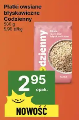 Delikatesy Centrum Płatki owsiane błyskawiczne Codzienny oferta
