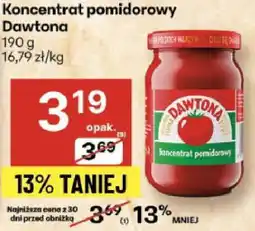 Delikatesy Centrum Koncentrat pomidorowy Dawtona oferta