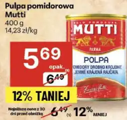 Delikatesy Centrum Pulpa pomidorowa Mutti oferta