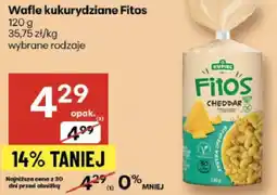 Delikatesy Centrum Wafle kukurydziane Fitos wybrane rodzaje oferta
