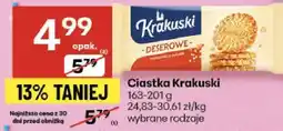 Delikatesy Centrum Ciastka Krakuski wybrane rodzaje oferta