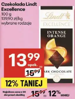 Delikatesy Centrum Czekolada Lindt Excellence 100g oferta
