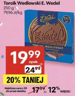 Delikatesy Centrum Torcik Wedlowski E. Wedel 250g oferta