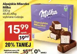 Delikatesy Centrum Czekolada Alpejskie Mleczko Milka 330g oferta