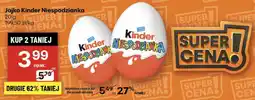 Delikatesy Centrum Jajko Kinder Niespodzianka 20g oferta