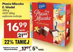Delikatesy Centrum Czekolada Ptasie Mleczko E. Wedel 340g oferta