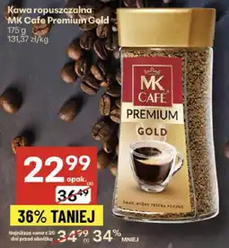 Delikatesy Centrum Kawa rozpuszczalna MK Cafe Premium Gold oferta