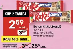 Delikatesy Centrum Baton KitKat Nestlé 40-42g oferta